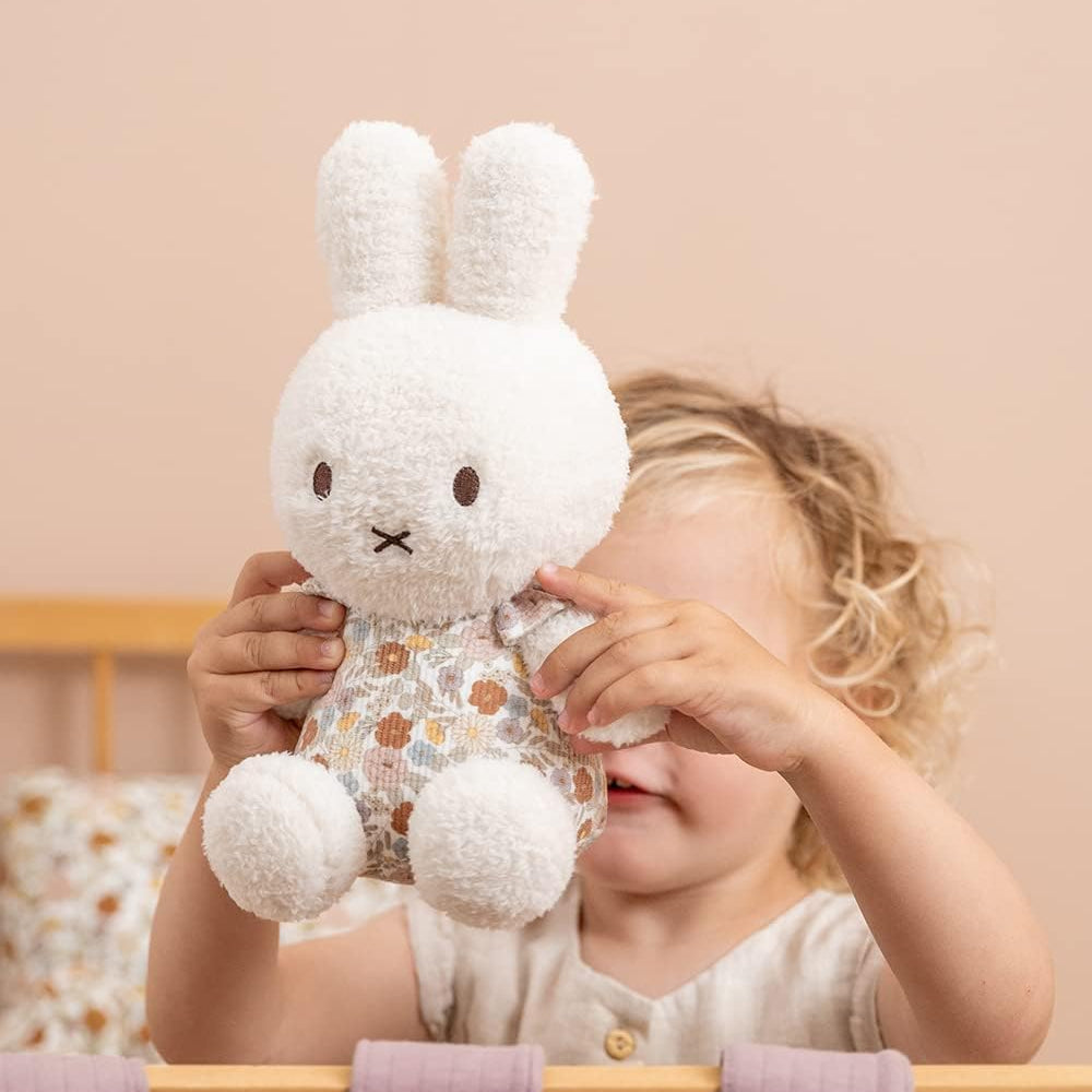 Little Dutch - Peluche Miffy vintage flowers 25cm