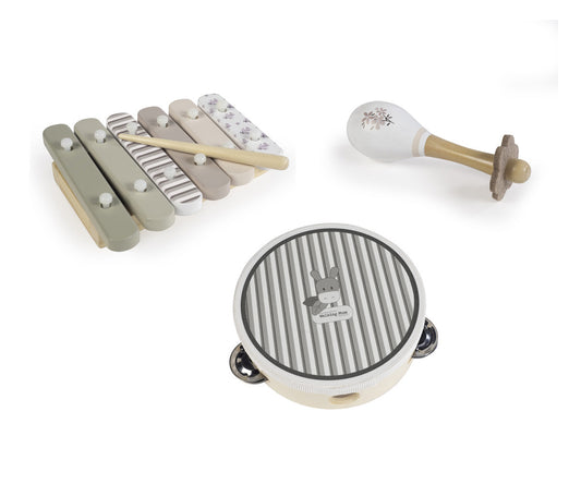 Walking Mum - Set di strumenti musicali in legno Botton