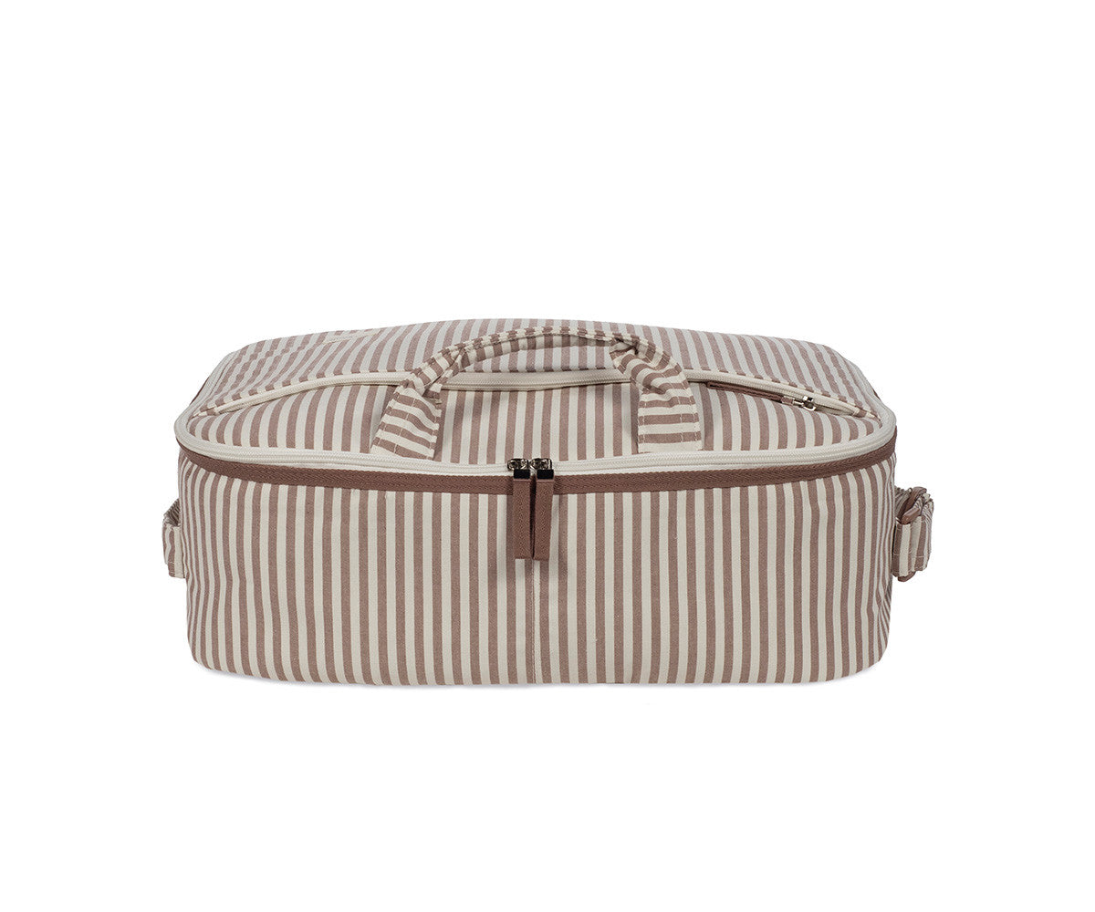 Walking Mum - Valigia Praliné Strips Moka