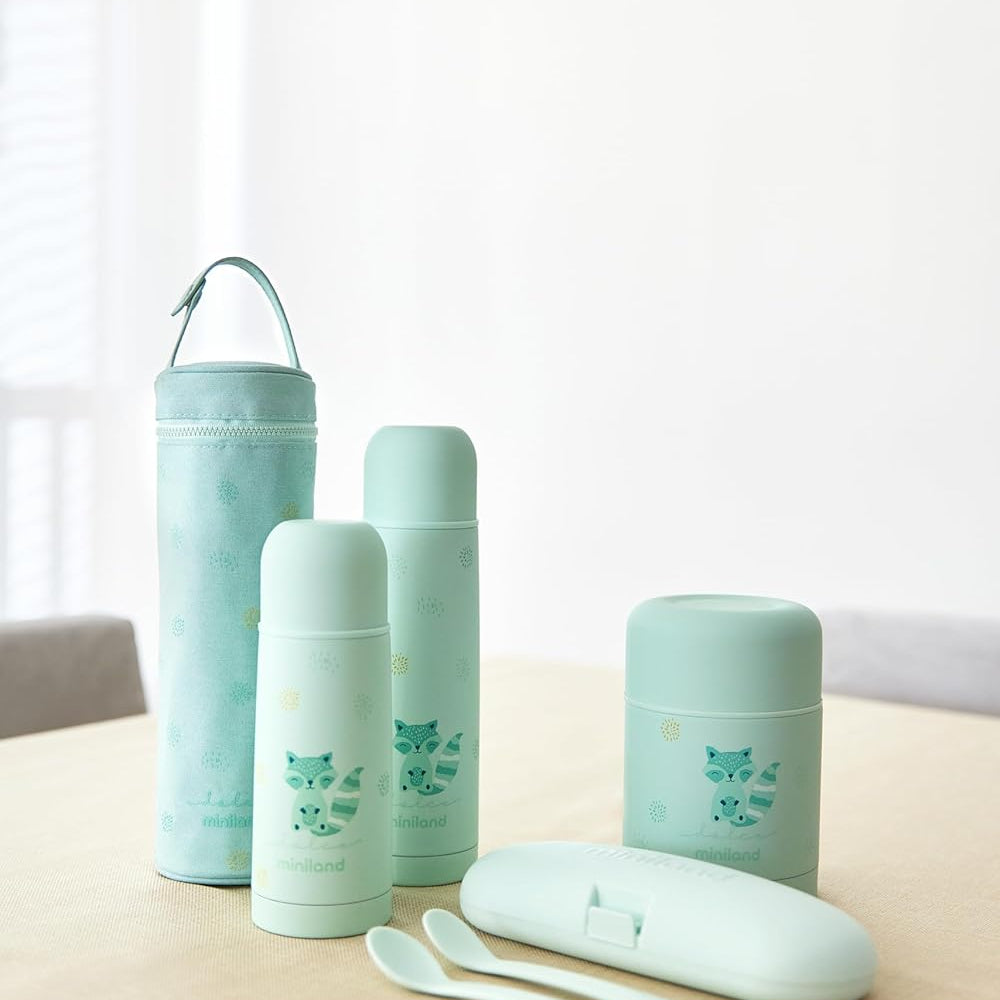 Miniland - Thermos portapappa menta da 600ml