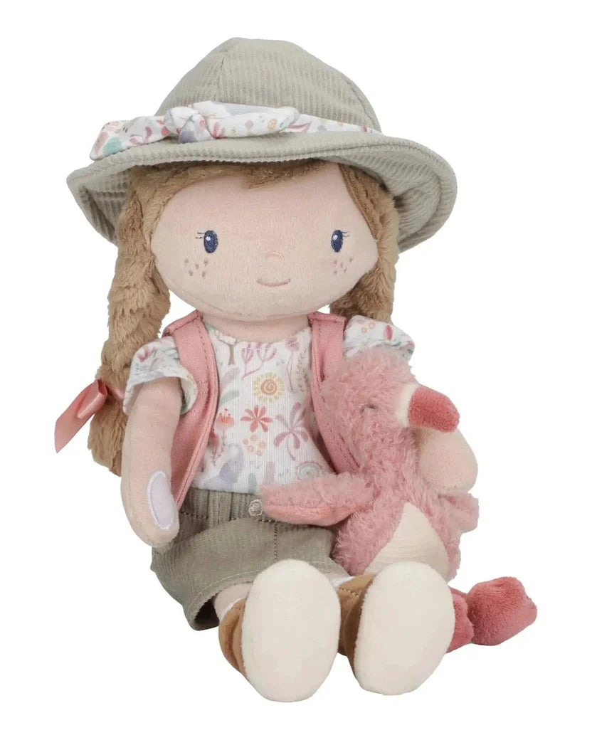 Little Dutch - Bambola Safari Rosa, 35cm