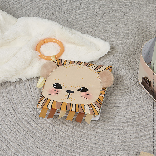 Kaloo - Libro multiattività il leone curioso