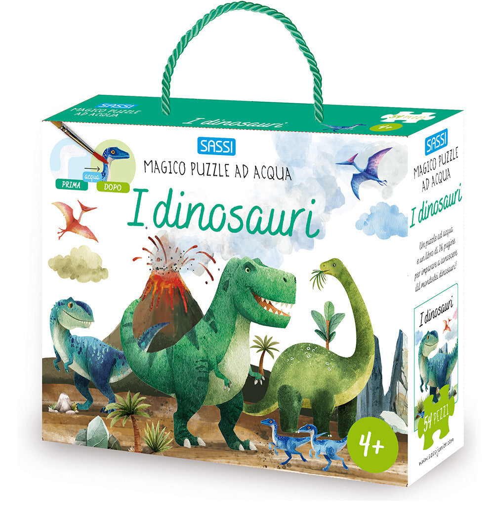Sassi Junior - Magico puzzle ad acqua, I dinosauri