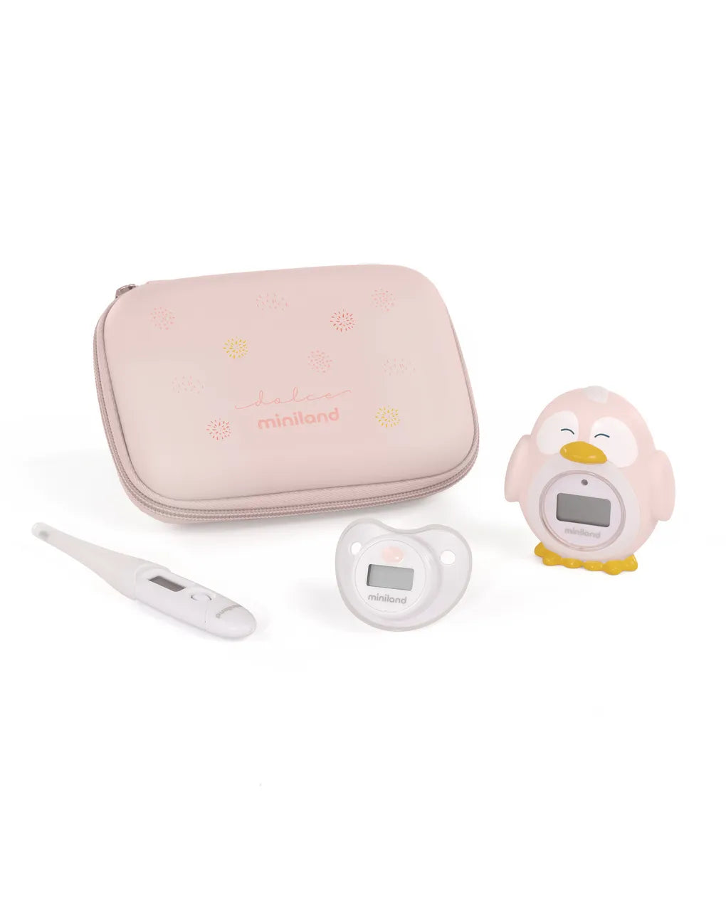 Miniland - Set di 3 termometri con astuccio candy