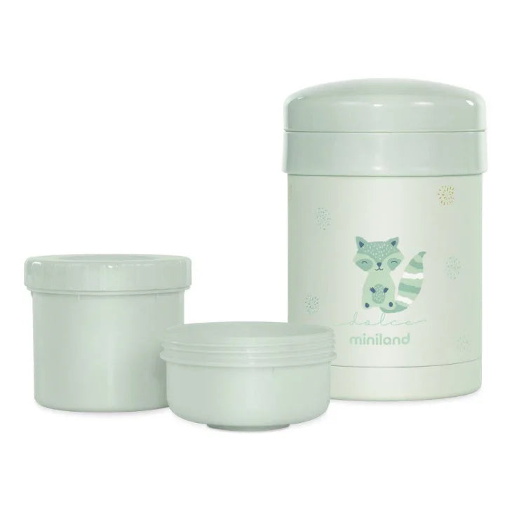 Miniland - Thermos portapappa menta da 700ml