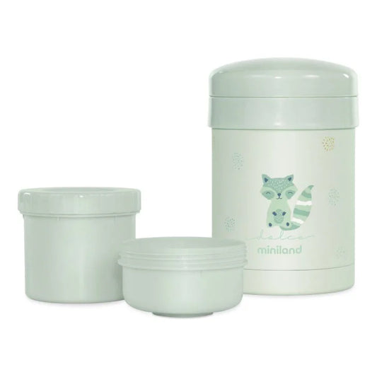 Miniland - Thermos portapappa menta da 700ml