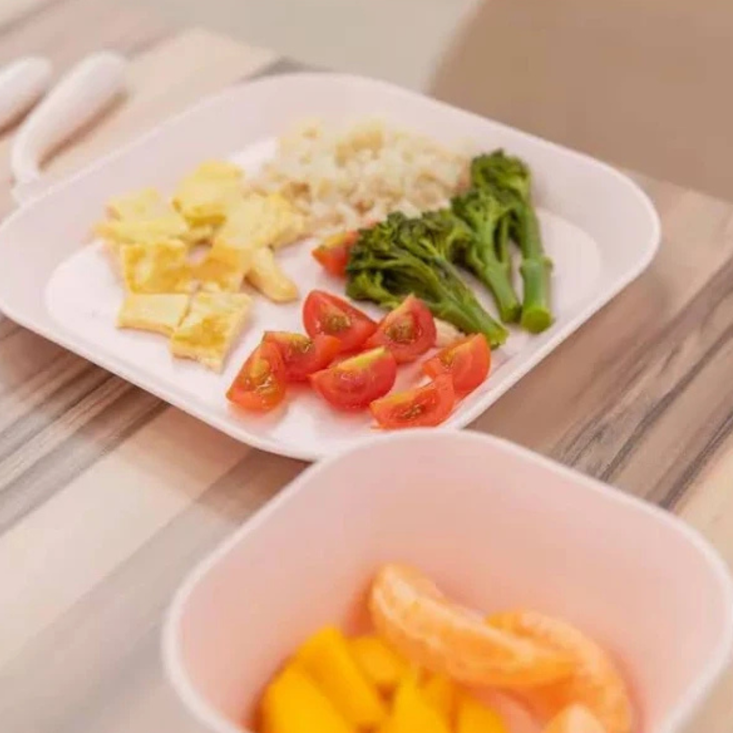 Miniland - Set pappa quadrato candy