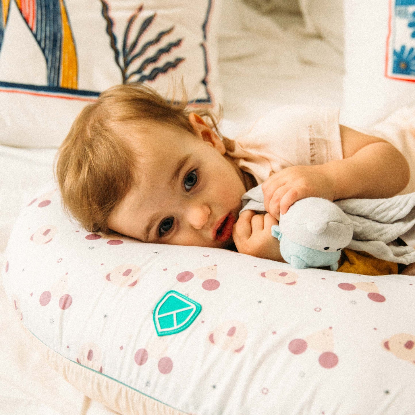 Koala Hug Baby - Cuscino allattamento fantasia topo/koala beige