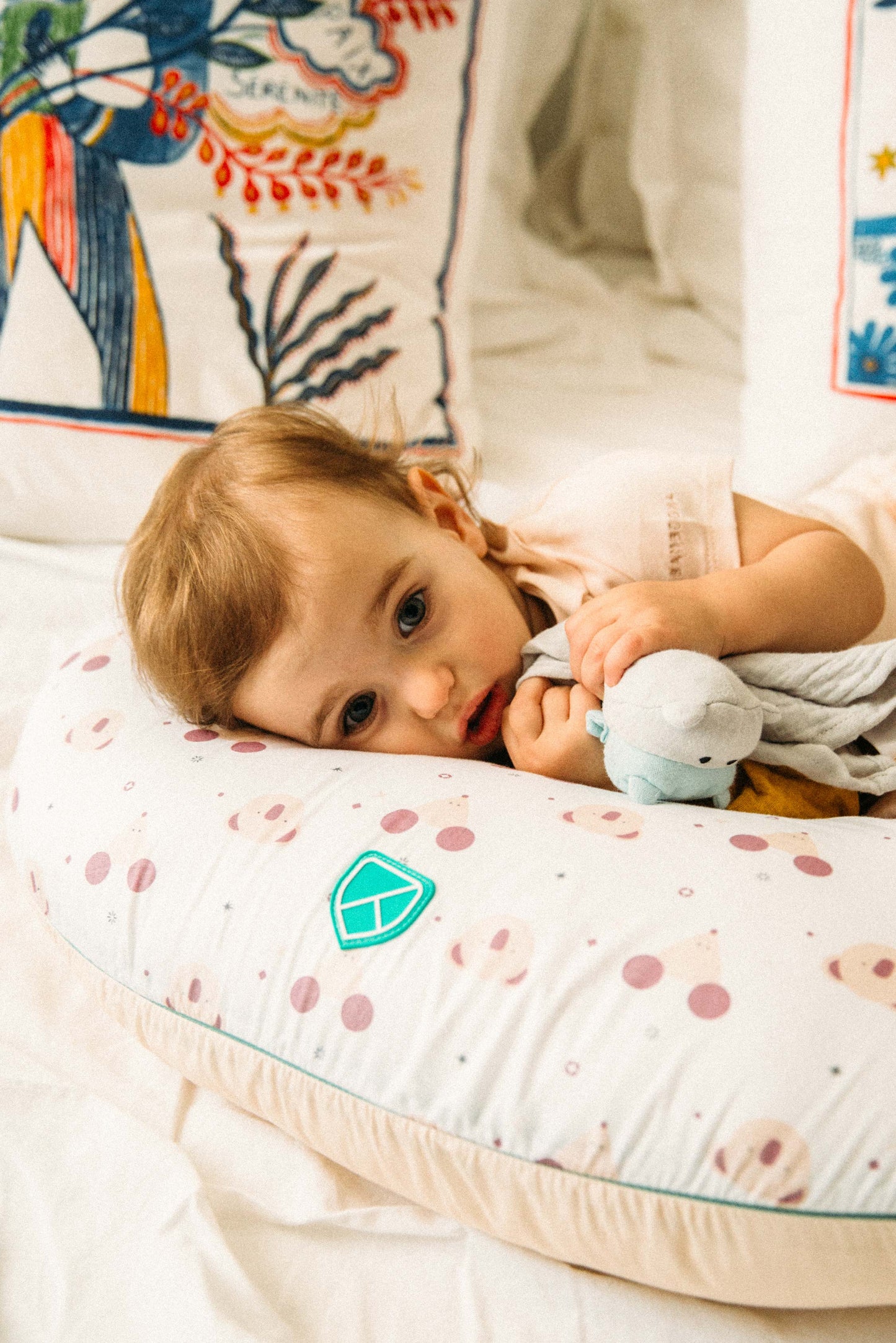 Koala Hug Baby - Cuscino allattamento fantasia topo/koala beige