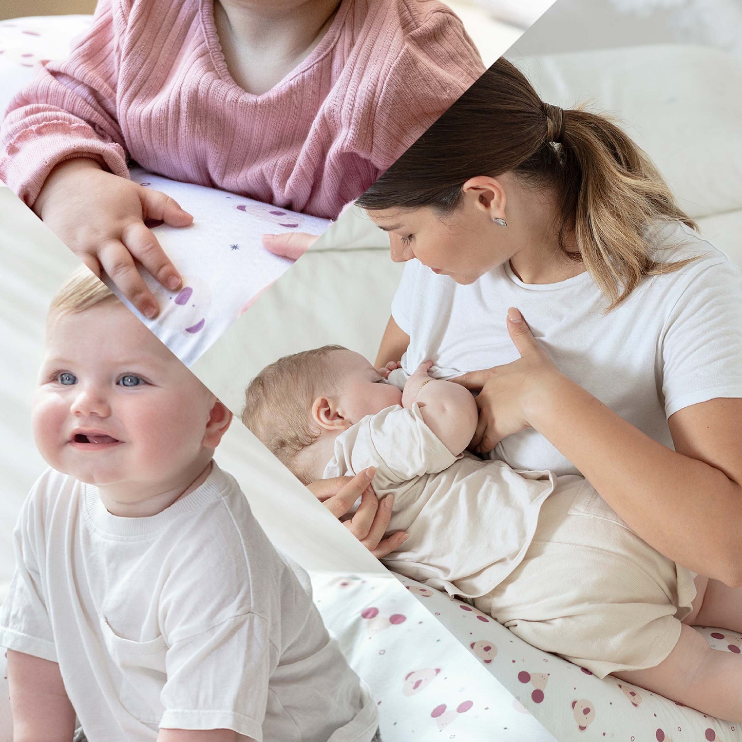 Koala Hug Baby - Cuscino allattamento fantasia topo/koala beige