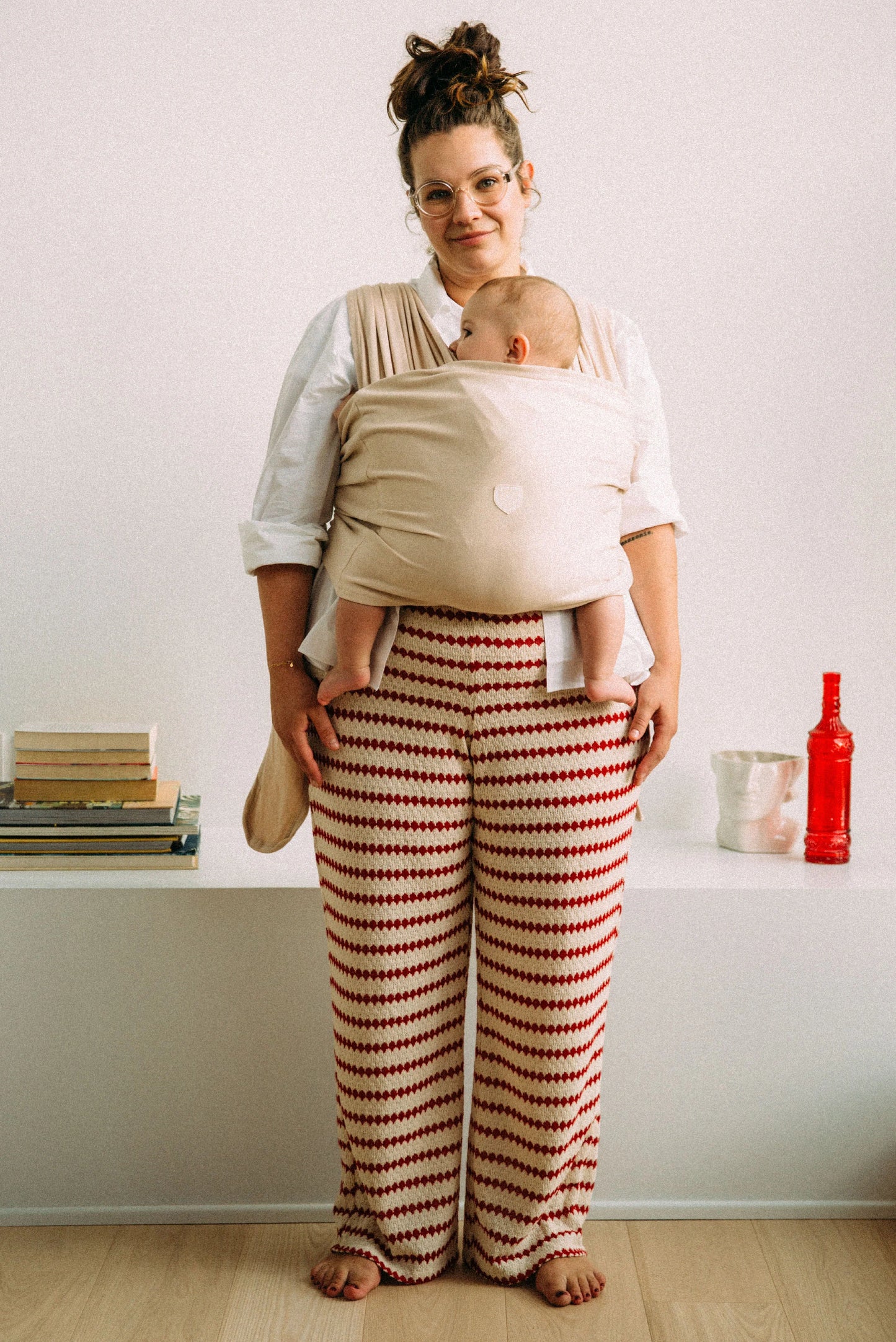 Fascia porta bebè - Koala cuddle band, beige