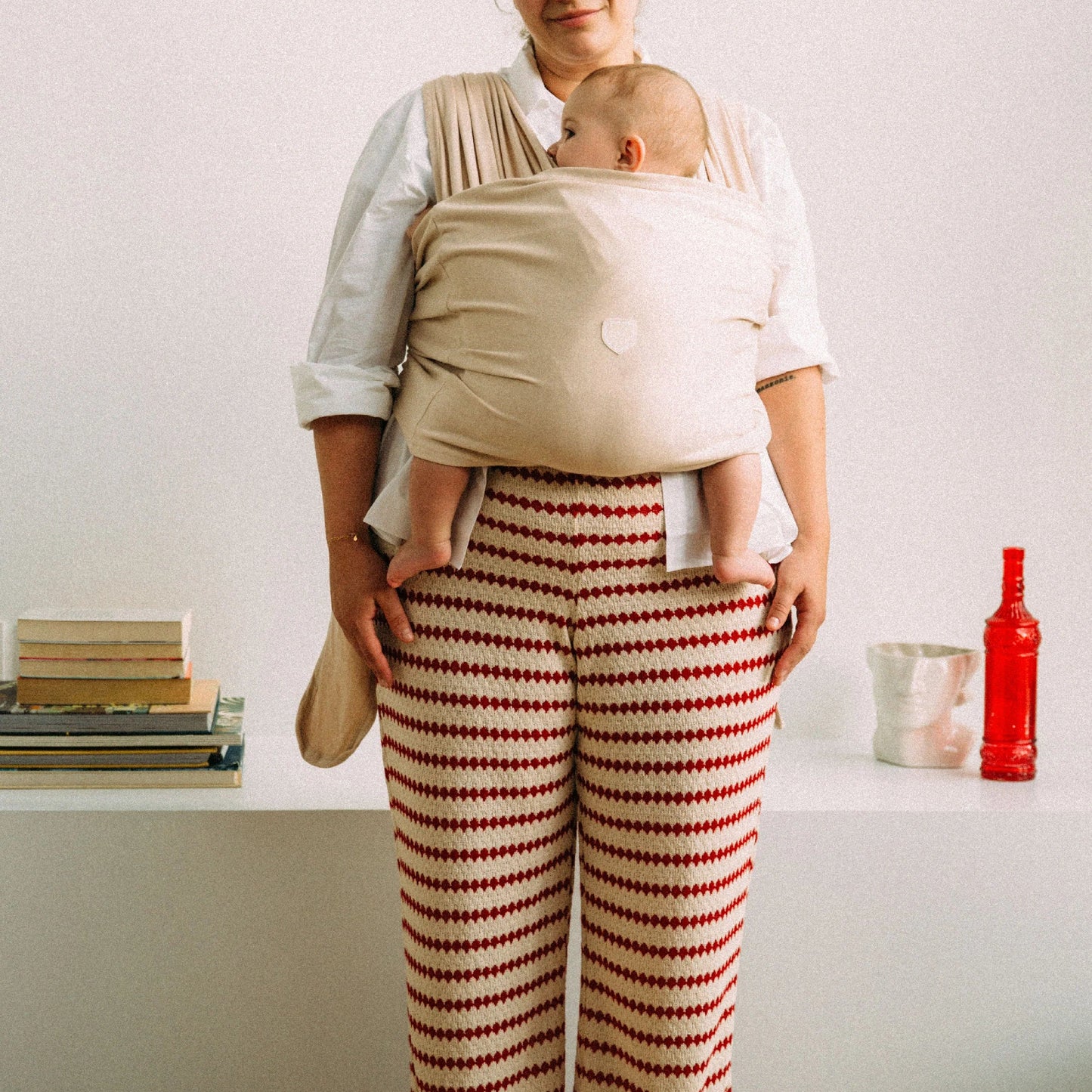 Fascia porta bebè - Koala cuddle band, beige