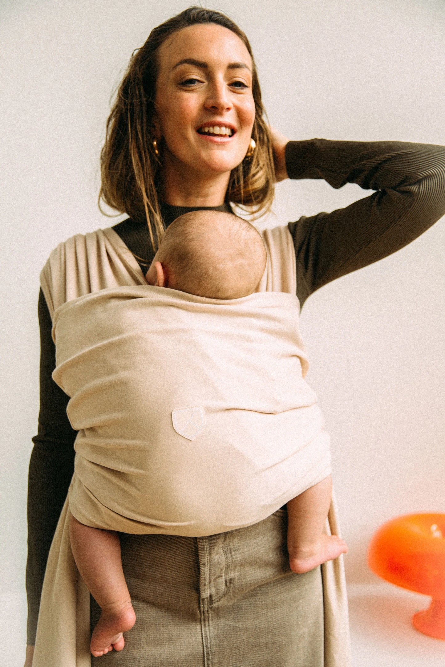 Fascia porta bebè - Koala cuddle band, beige