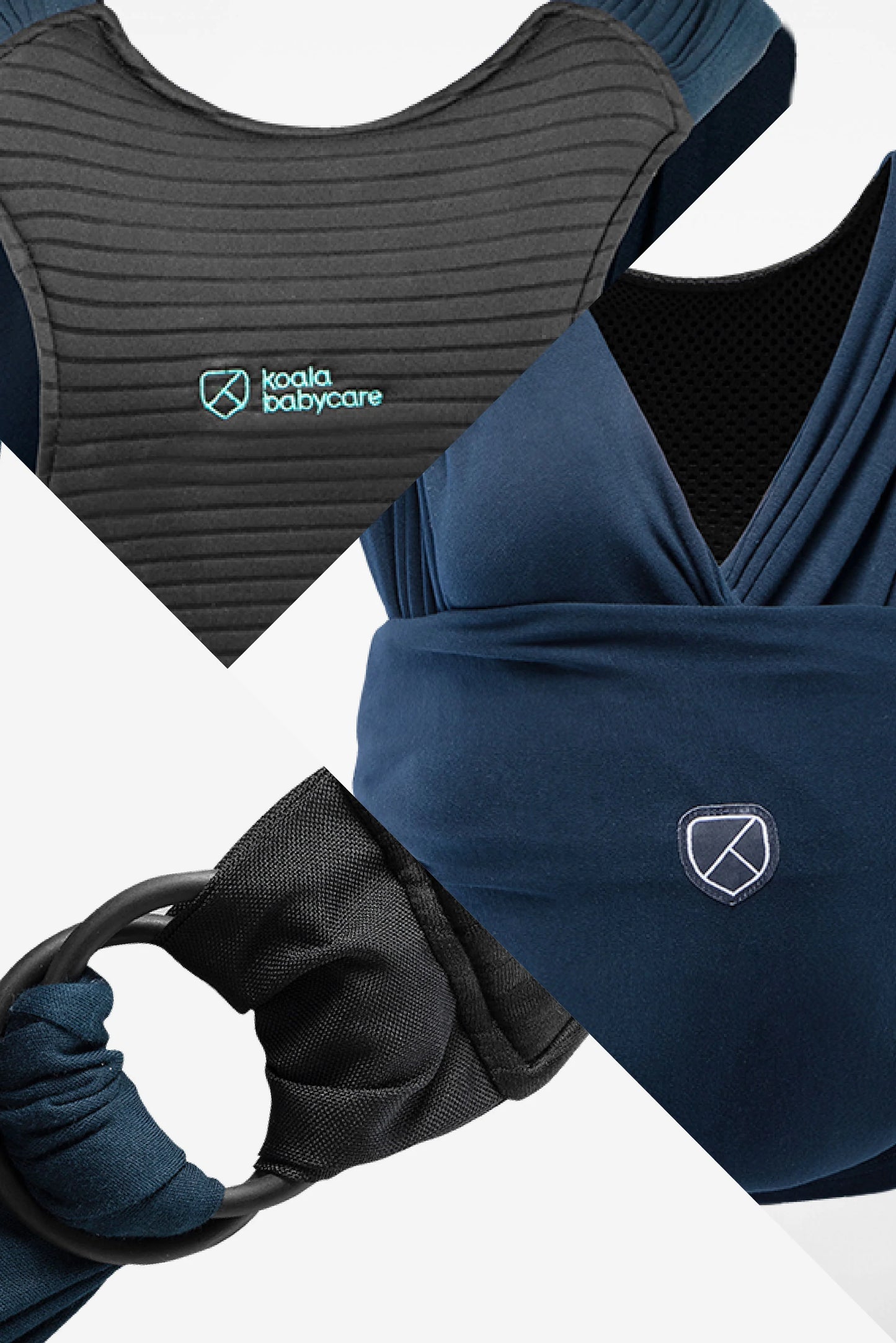 Fascia porta bebè - Koala cuddle band 2, blu