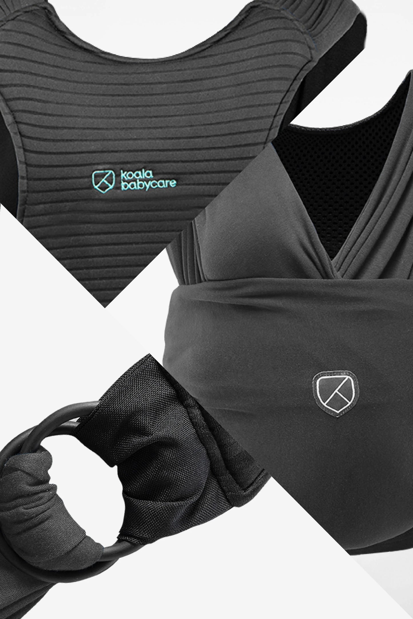 Fascia porta bebè - Koala cuddle band 2, grigio scuro