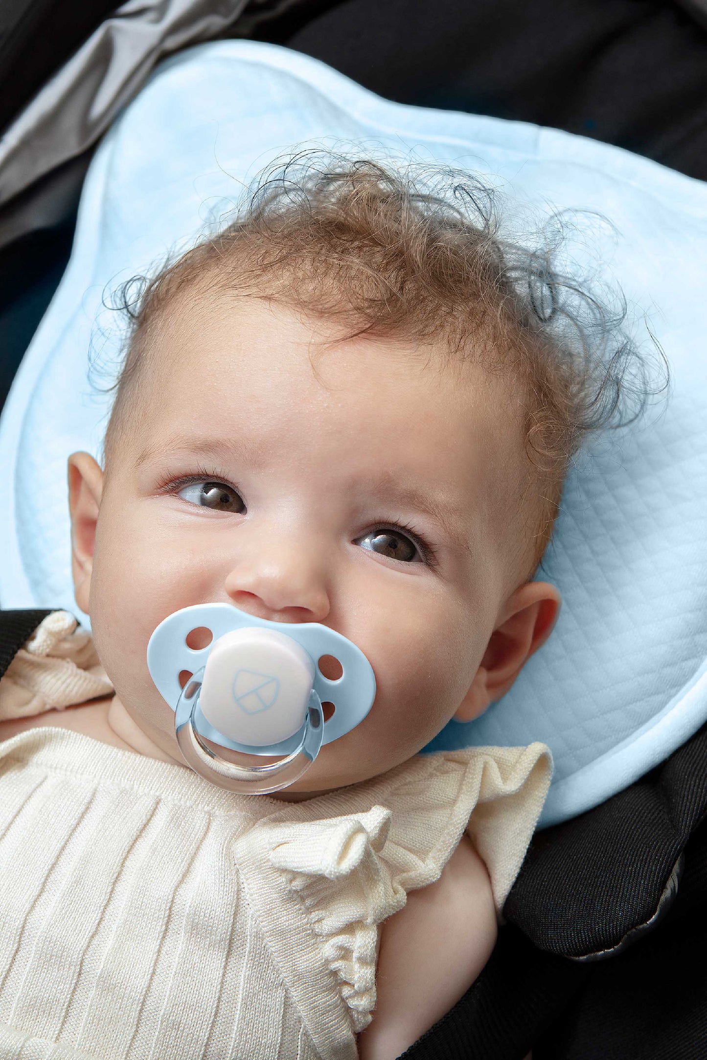 Cuscino per testa piatta, Pefect Head - Light Blue