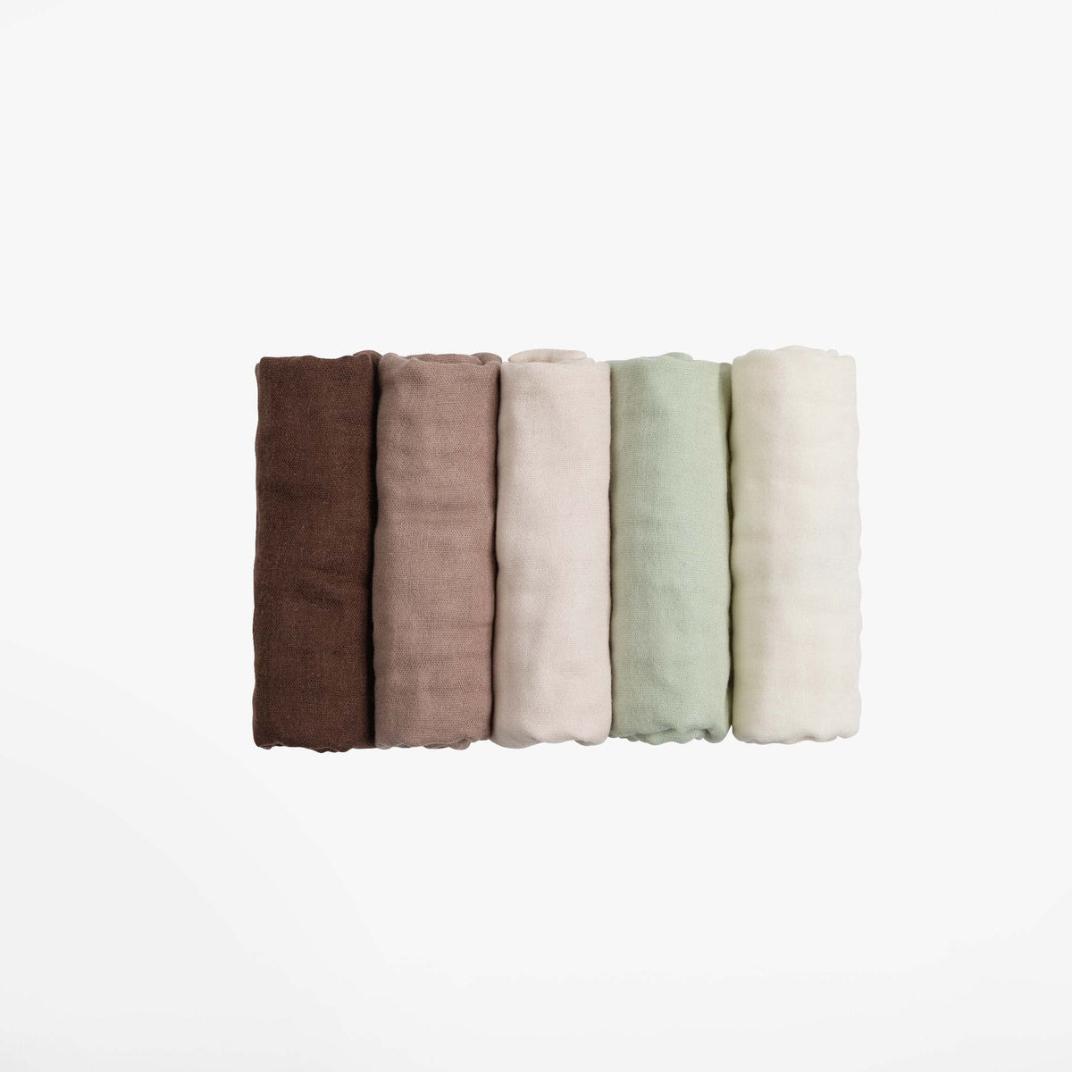 Set mussole - 30x30 - Cozy - Bamboo