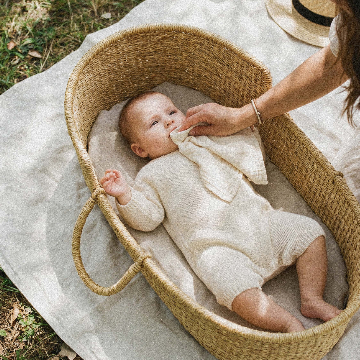 Set mussole - 30x30 - Cozy - Bamboo