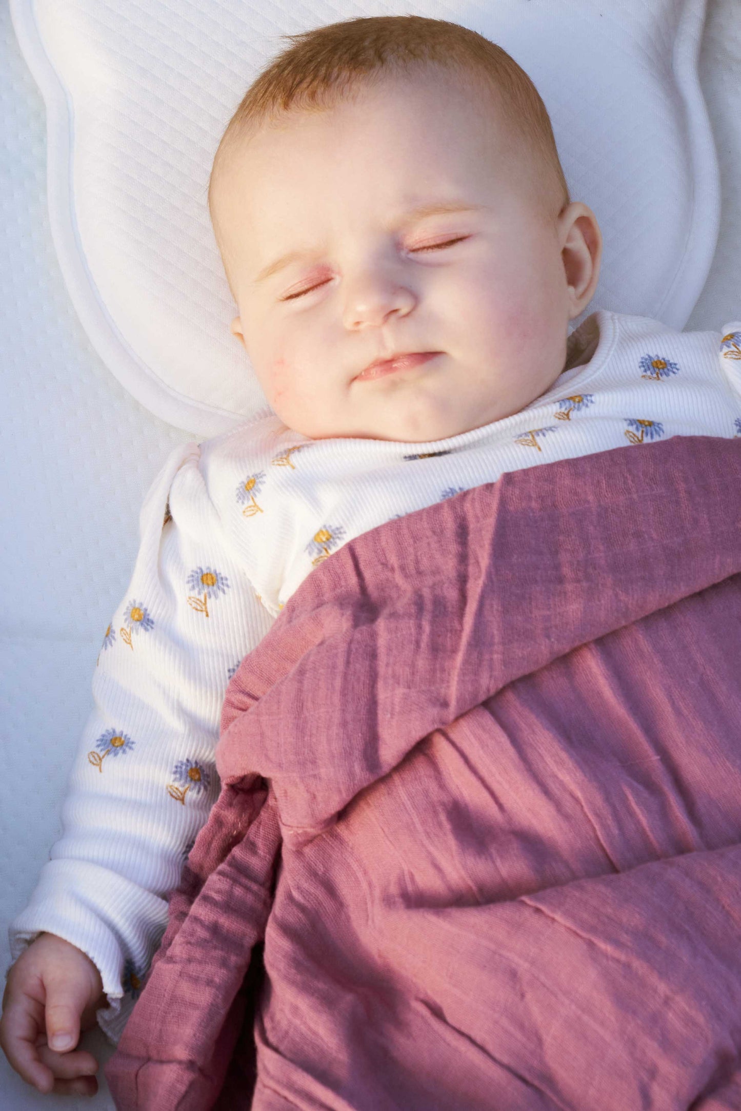 Set da 3 mussole, purple - 80x80cm