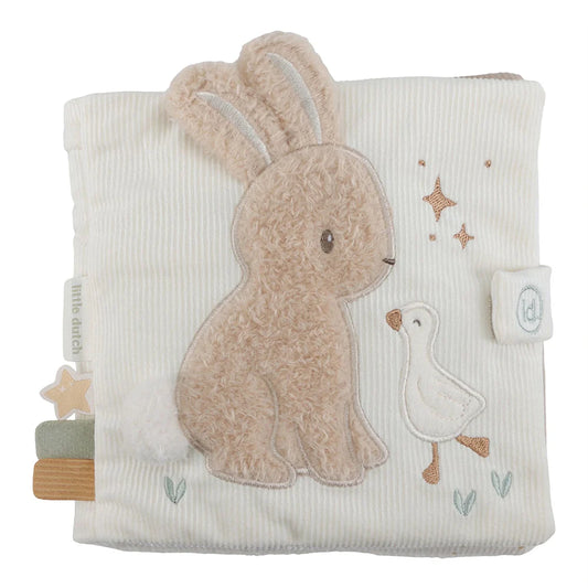 Little Dutch - Libro morbido multi-attività baby bunny e little goose