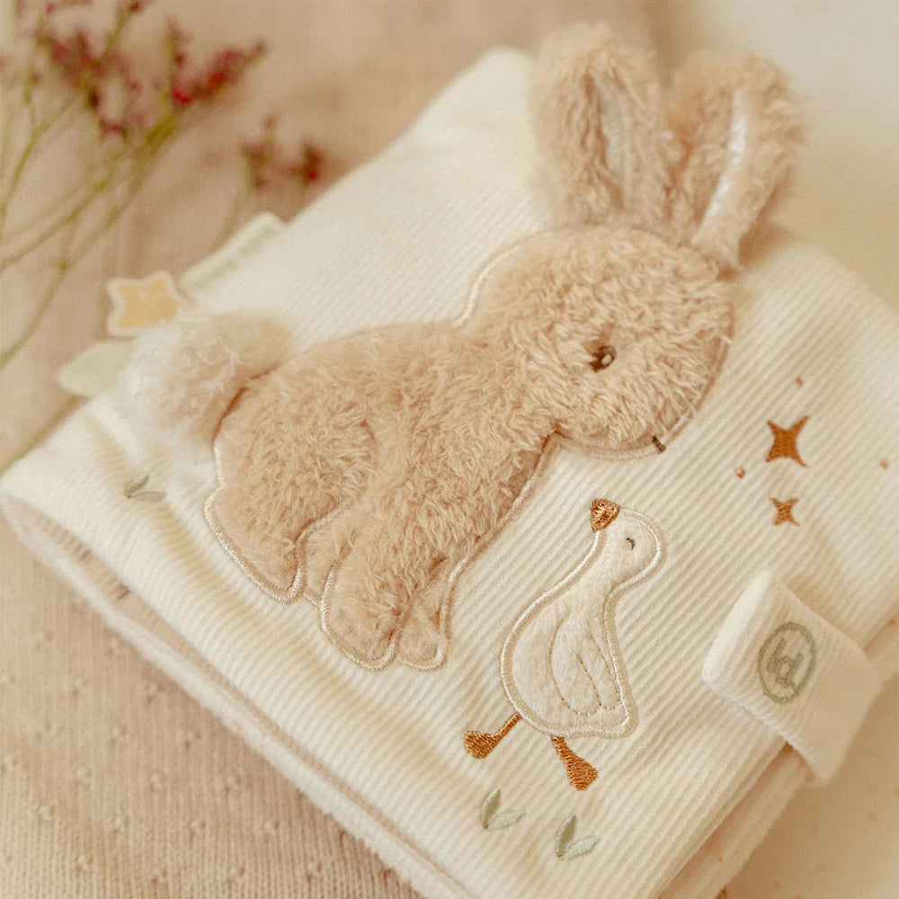 Little Dutch - Libro morbido multi-attività baby bunny e little goose