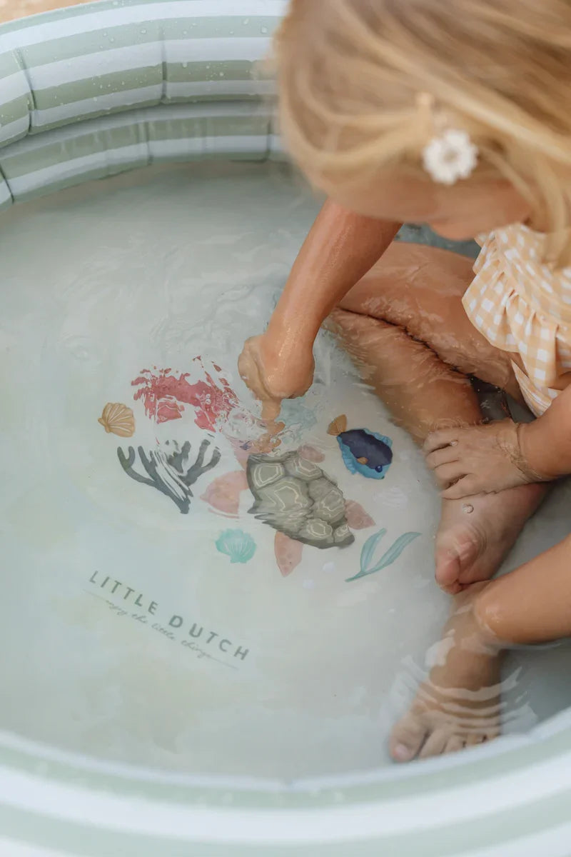 Little Dutch - Piscina gonfiabile 80cm, fresh verde