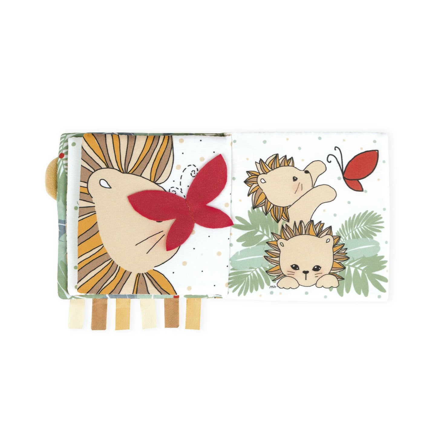 Kaloo - Libro multiattività il leone curioso