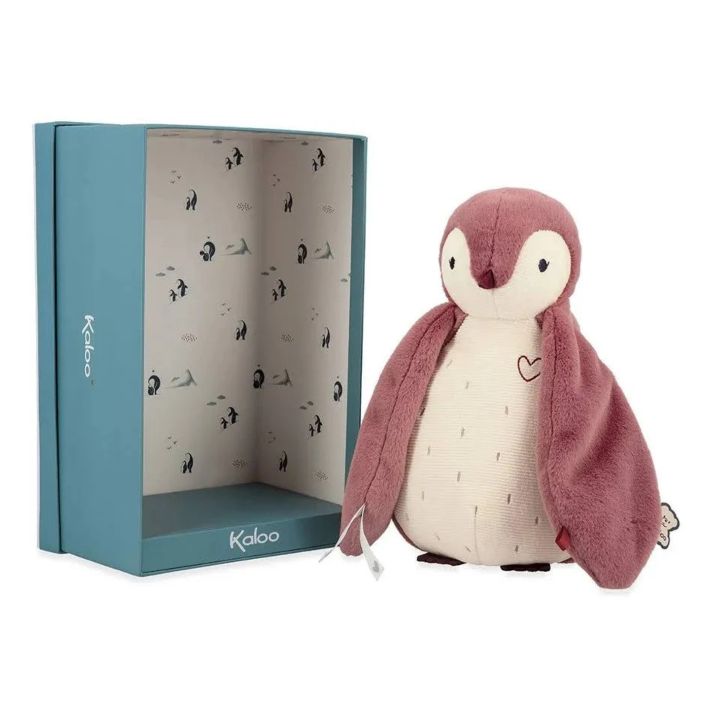 Kaloo - Pinguino peluche registratore rumore bianco