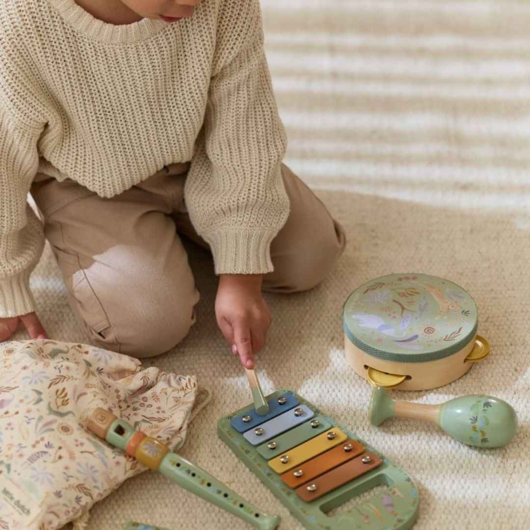 Little Dutch - Set musicale verde