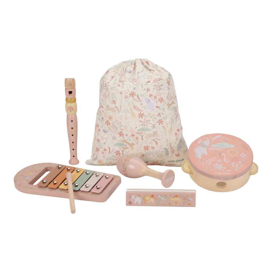 Little Dutch - Set musicale rosa