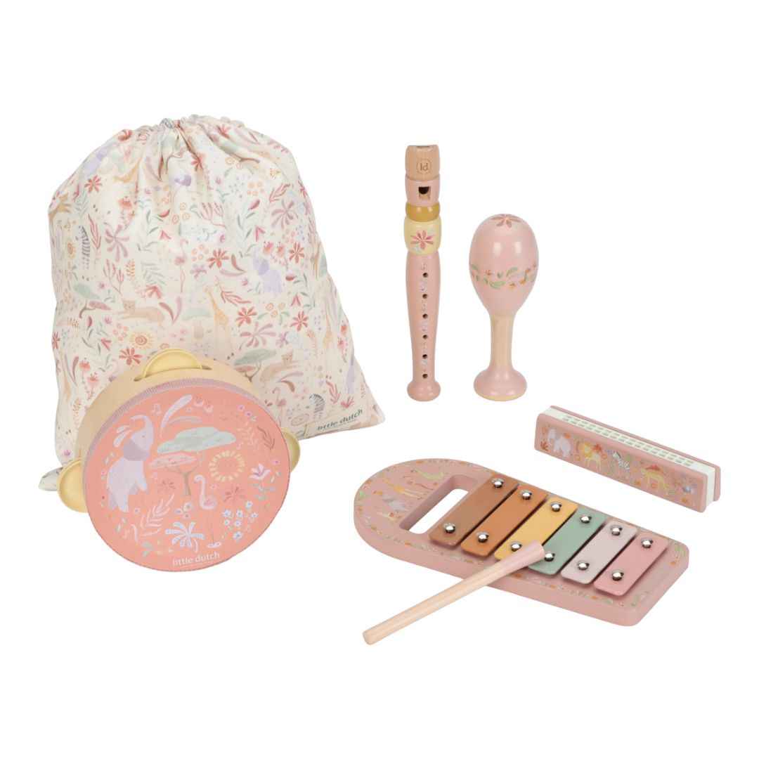 Little Dutch - Set musicale rosa