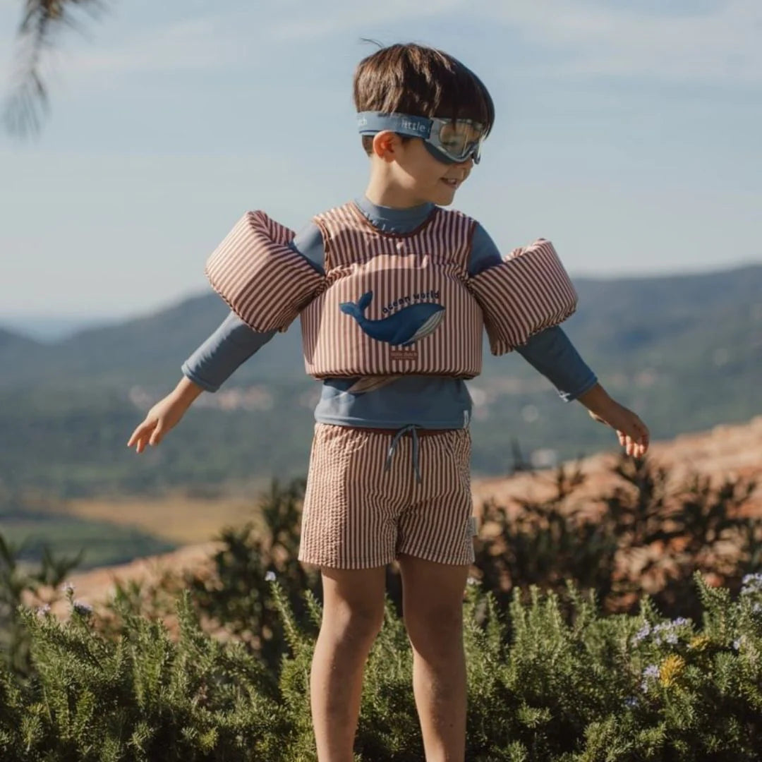 Little Dutch - Gilet con braccioli Ocean