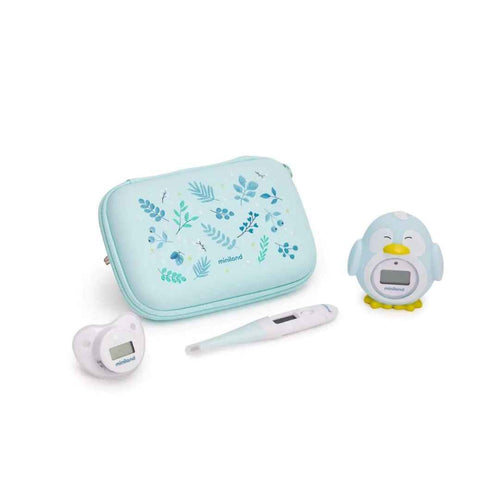 Miniland - Set di 3 termometri con astuccio bear