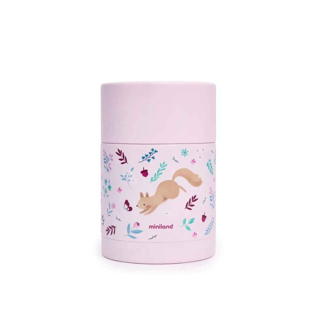 Miniland - Thermos portapappa Squirrel da 600ml