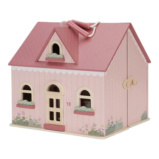 Little Dutch - Casa delle bambole in legno portatile