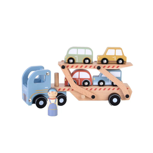 Little Dutch - Truck Camion porta macchinine in legno