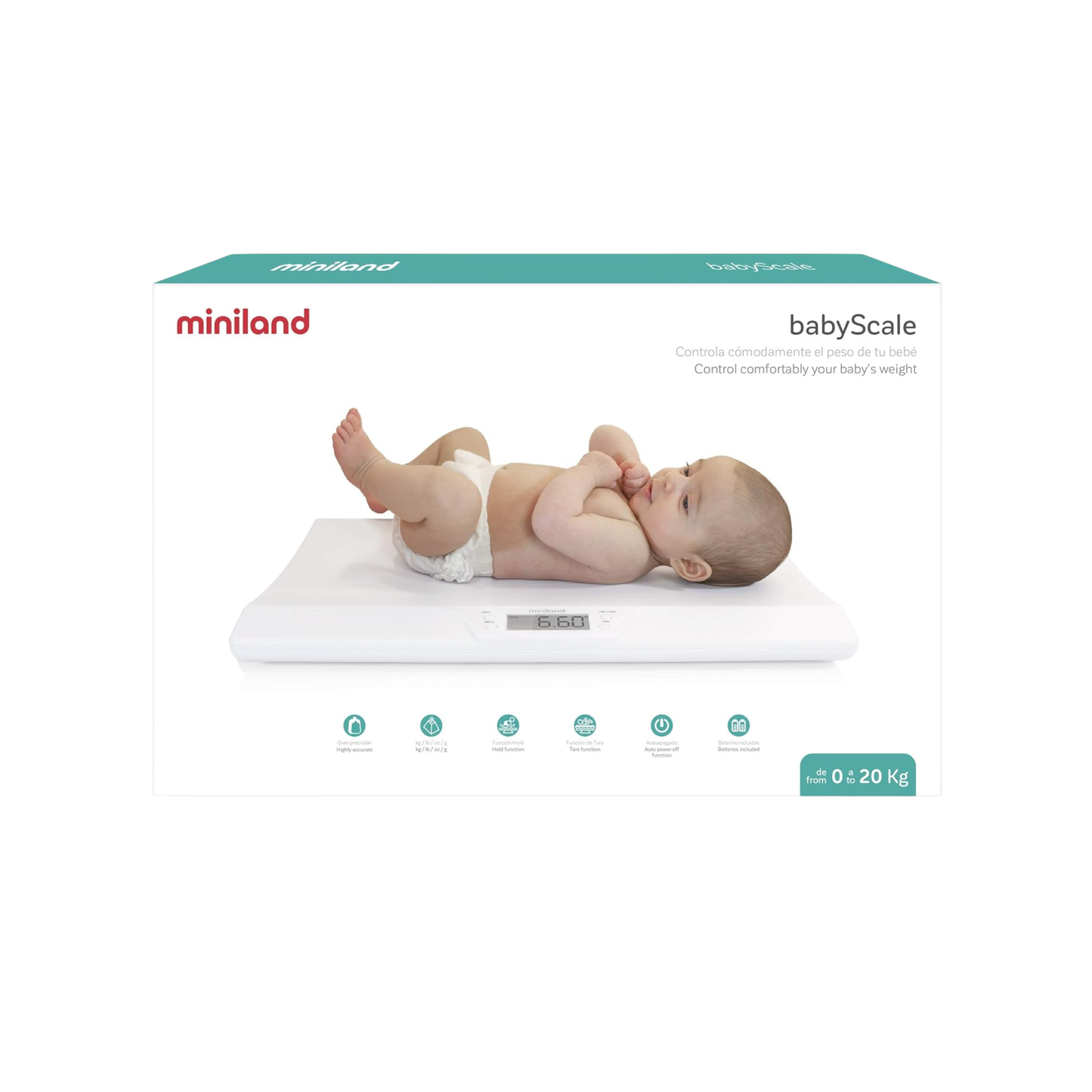 Miniland - Bilancia baby scale