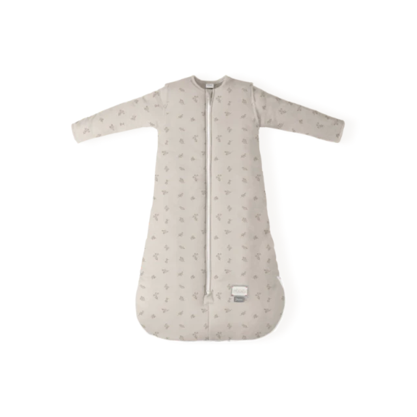 Nuvita - Sacco nanna con o senza maniche beige floral 6-18m