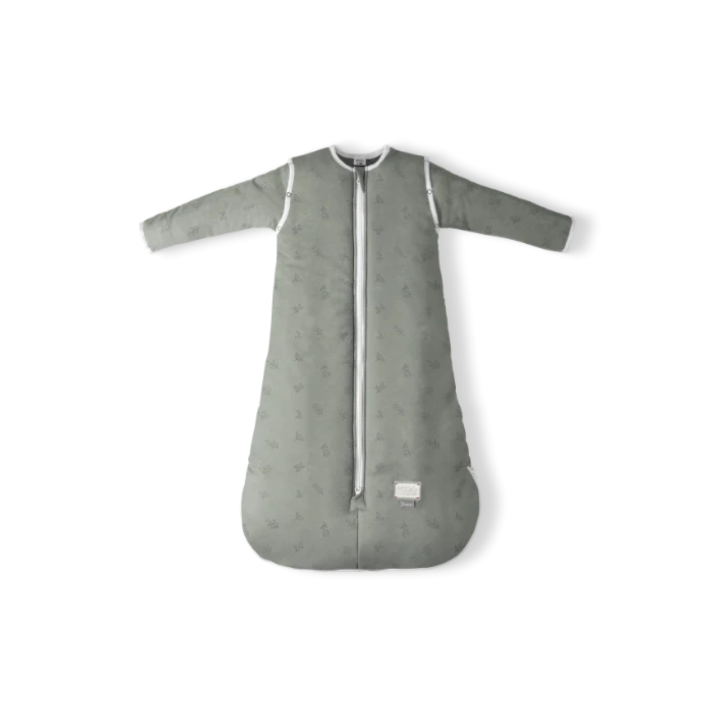 Nuvita - Sacco nanna con o senza maniche verde floral 6-18m