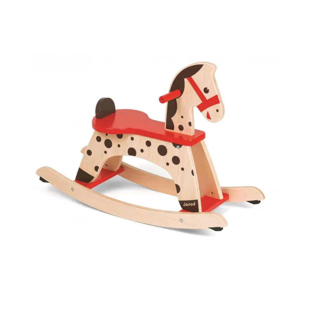 Janod - Cavallo a dondolo caramel