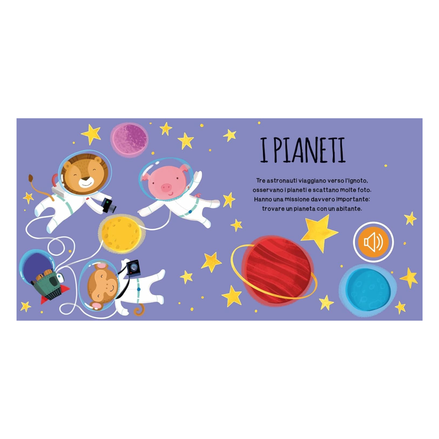 Sassi Junior - Libri sonori, Lo Spazio