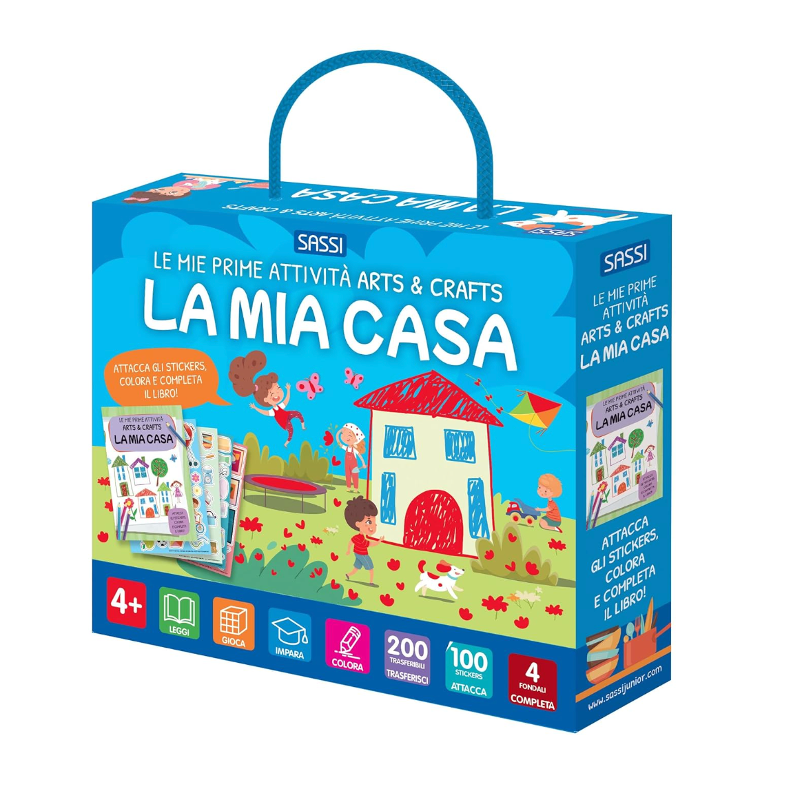 Sassi Junior - Le mie prime attività Arts&Crafts, La mia casa