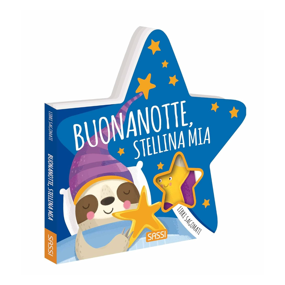 Sassi Junior - Libri sagomati, Buonanotte stellina mia
