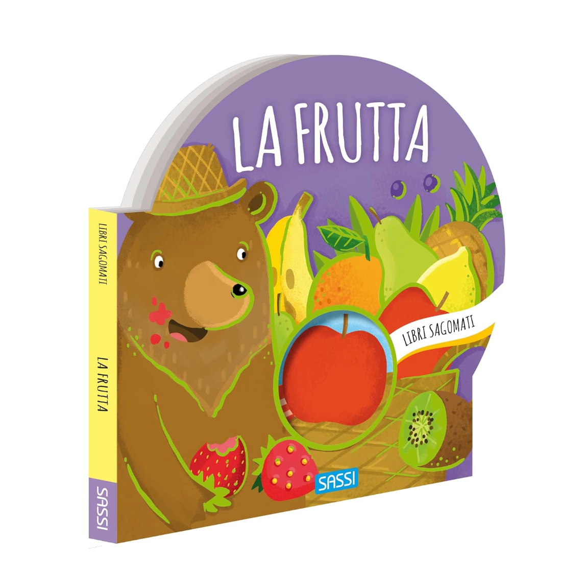 Sassi Junior - Libri sagomati, La frutta