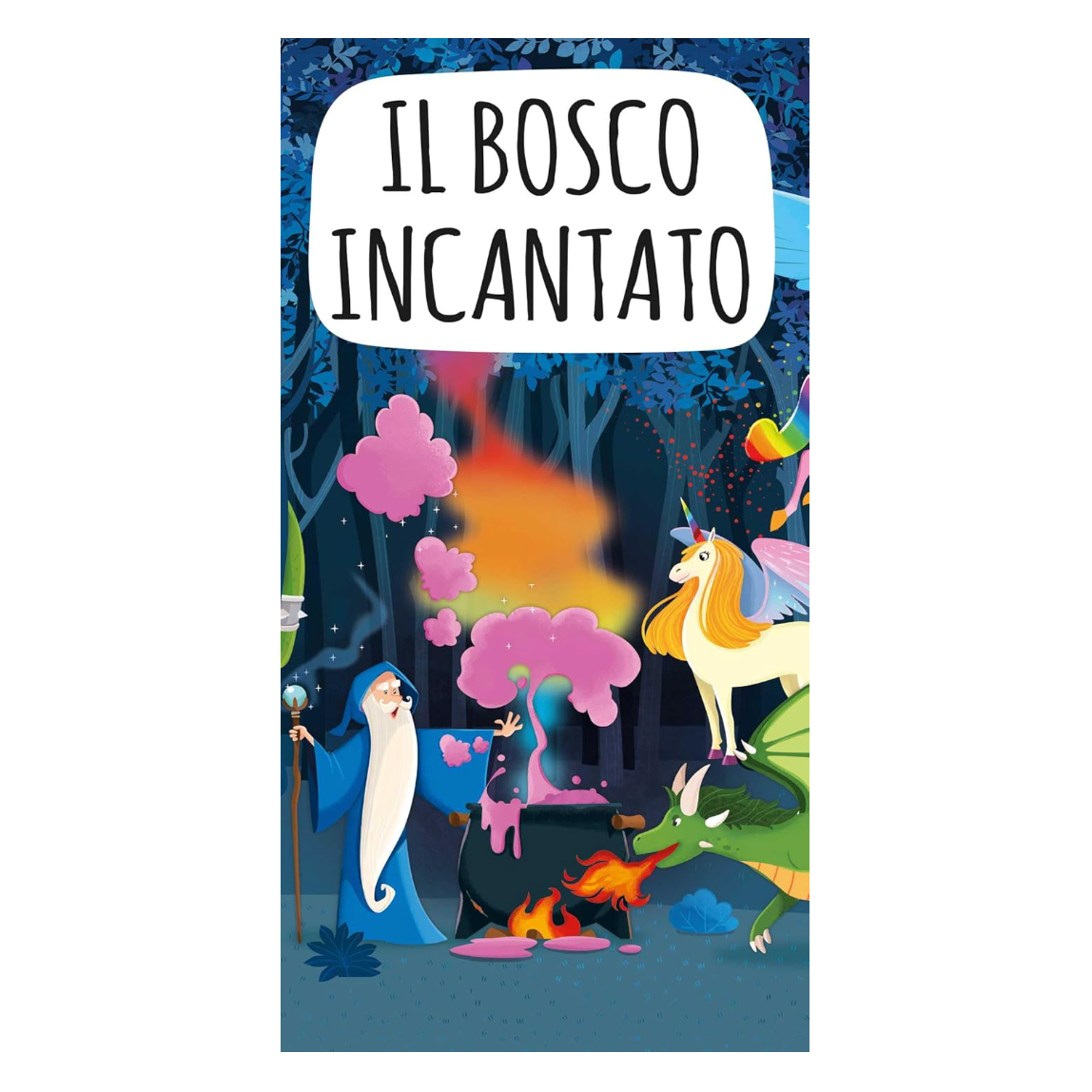 Sassi Junior - Libro e puzzle fantasy, Il bosco incantato