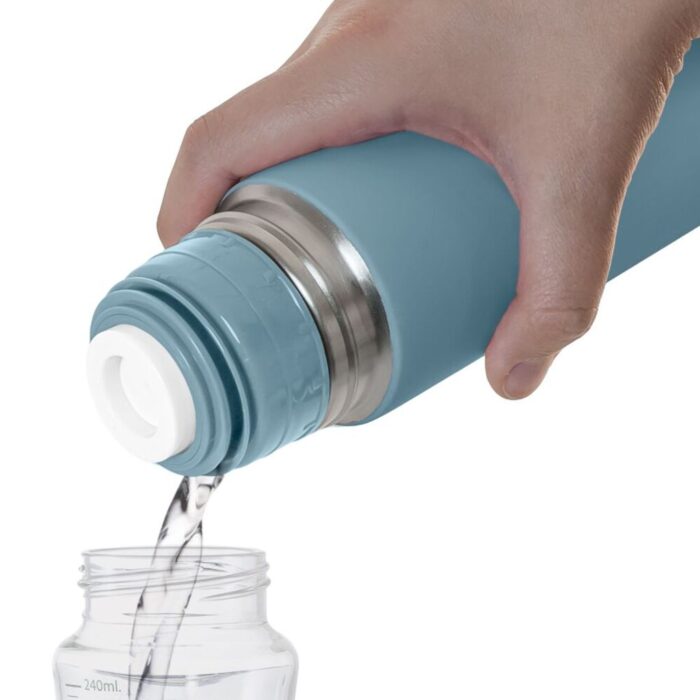 Miniland - Bottiglia termica palme azzurre 500ml