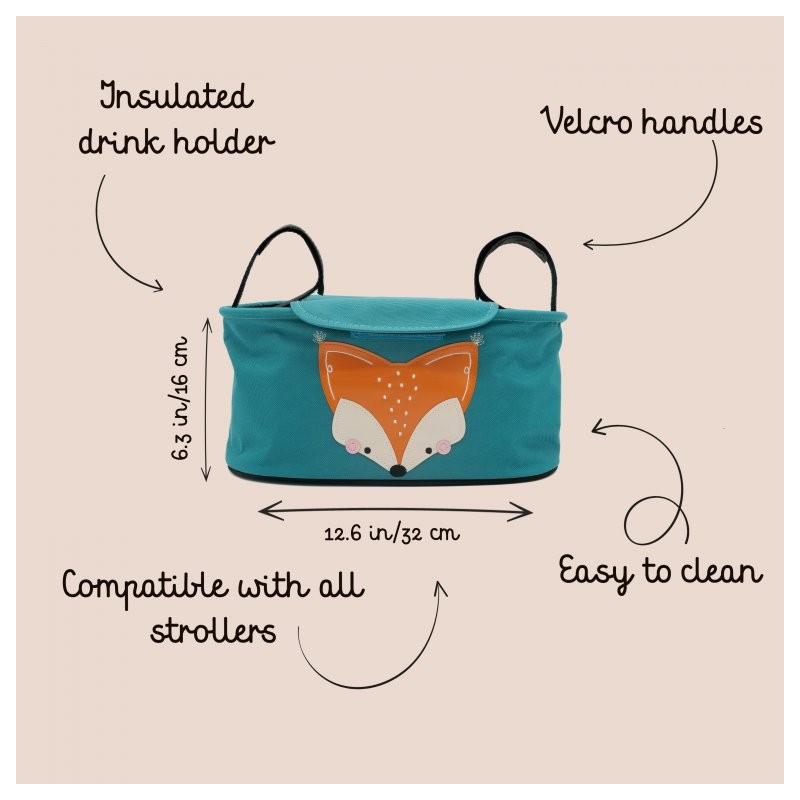 Sassi Junior Organizer da passeggino volpe