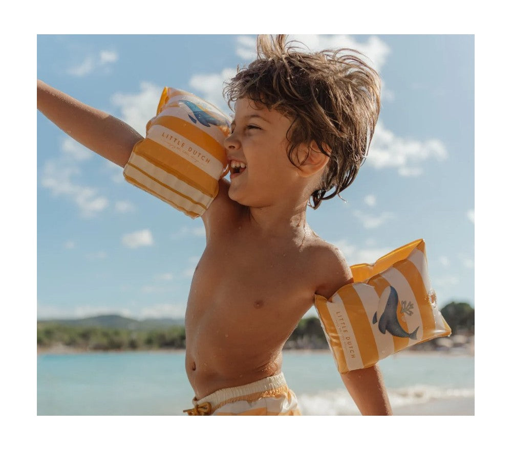 Little Dutch - Braccioli con balena a righe
