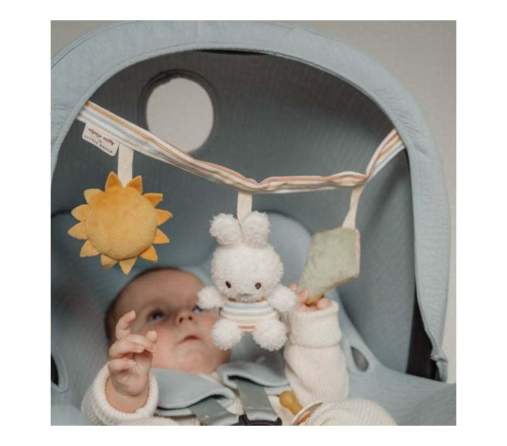 Little Dutch - Gioco catenella da passeggino miffy sunny stripes