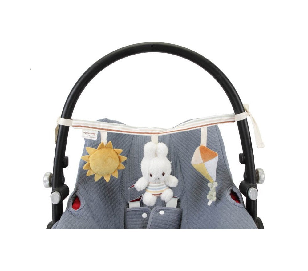 Little Dutch - Gioco catenella da passeggino miffy sunny stripes